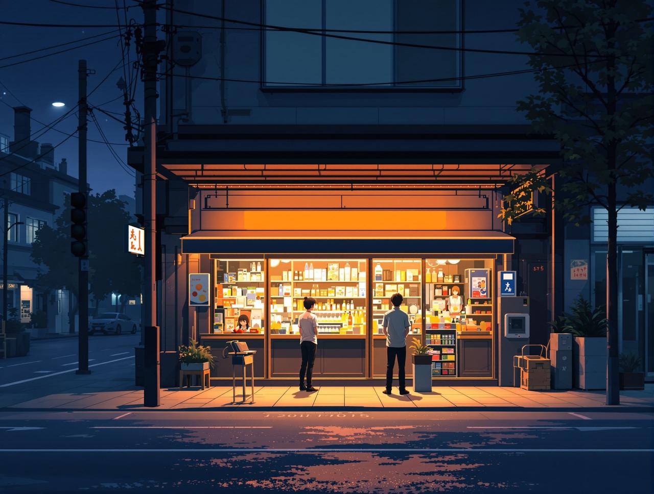 黄果动漫 - 深夜便利店